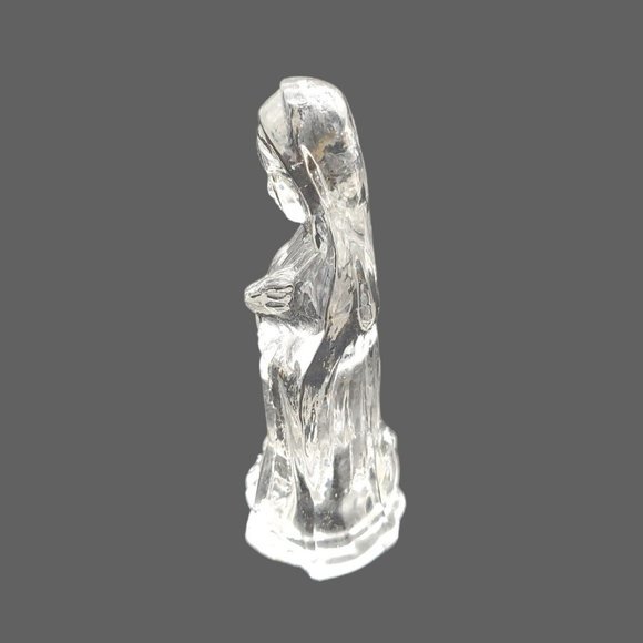 Vtg Christmas On Main Street‎ Nativity Mother Mary Glass Figurine Replacement - Picture 3 of 7